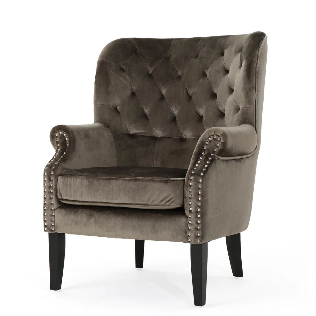 Gray Fabric Club Chair B709266