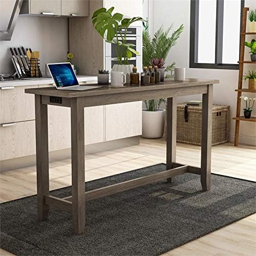 Wood Counter Height Table L7931