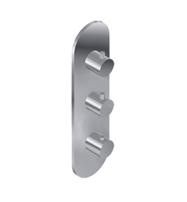 Olive Bronze Thermostatic Valve Trim Plate with Handle A609