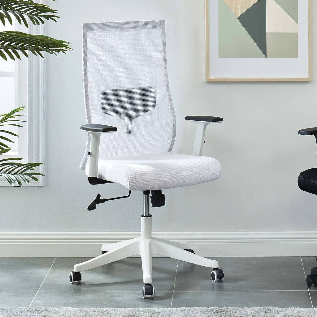 White Large Office Chair F85602