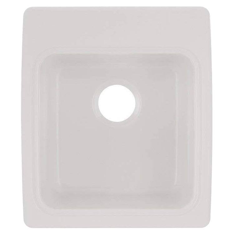 White Solid Surface Utility Sink I2310