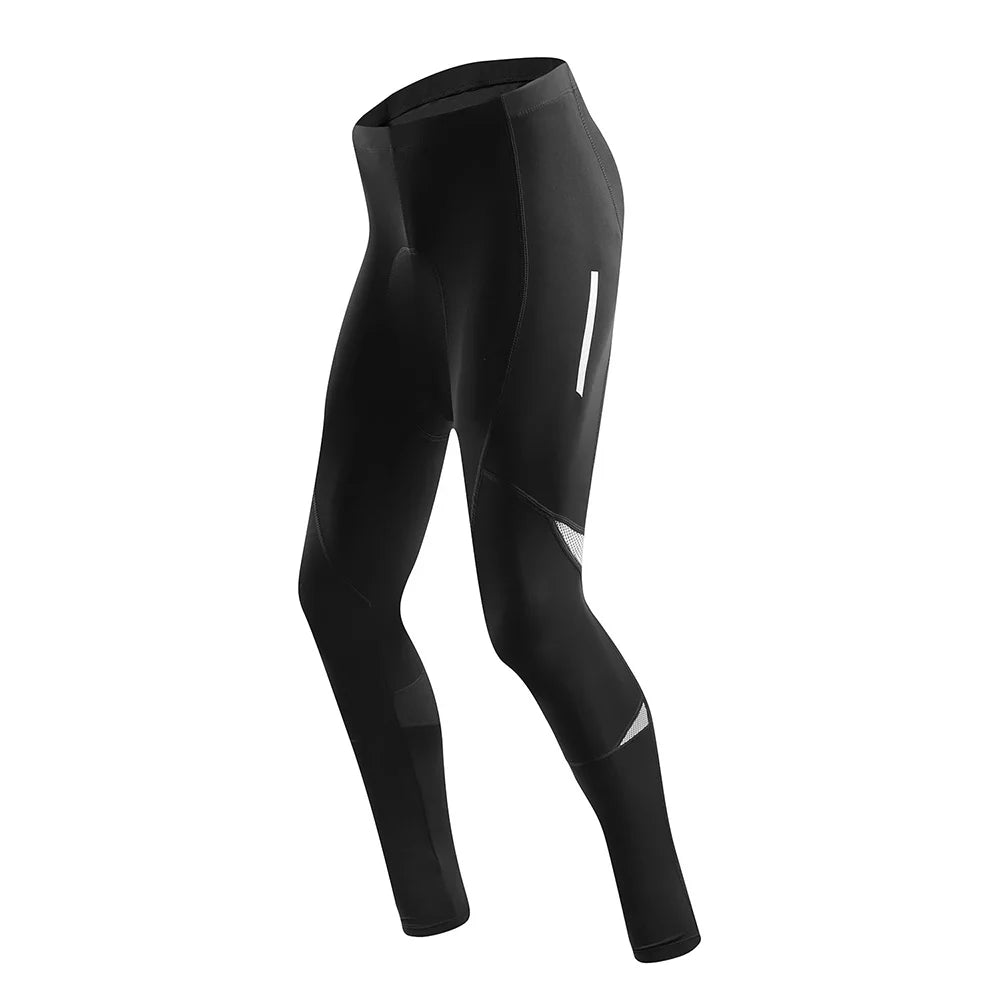 Men's Reflective Padded Cycling Compression Tights I2802