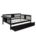 Full & Double Size Espresso Bed U5279