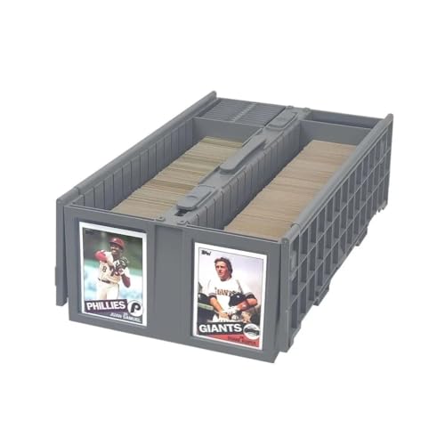 Gray Plastic Collectible Card Bin K97679