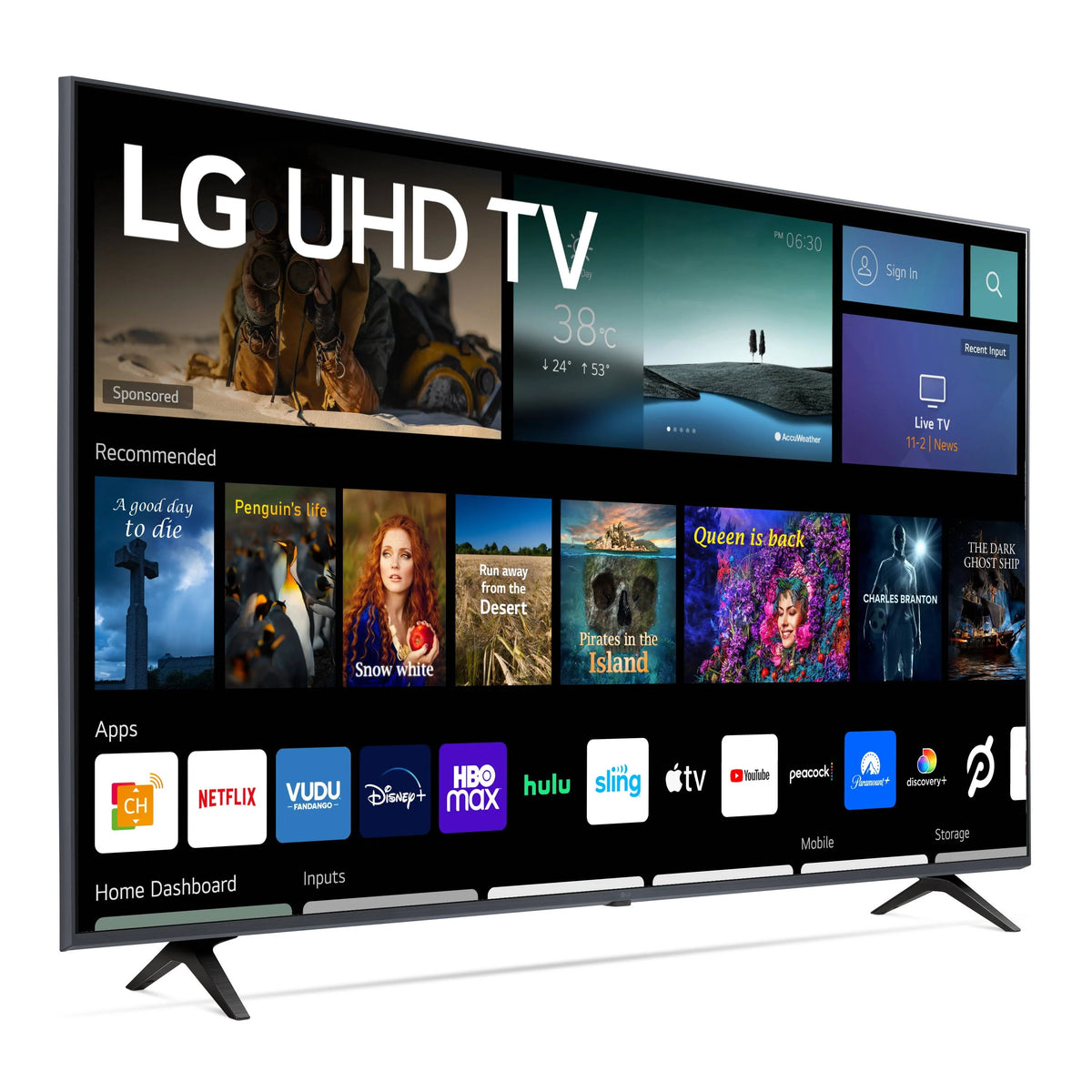 50 Class 4K UHD Smart TV O37242