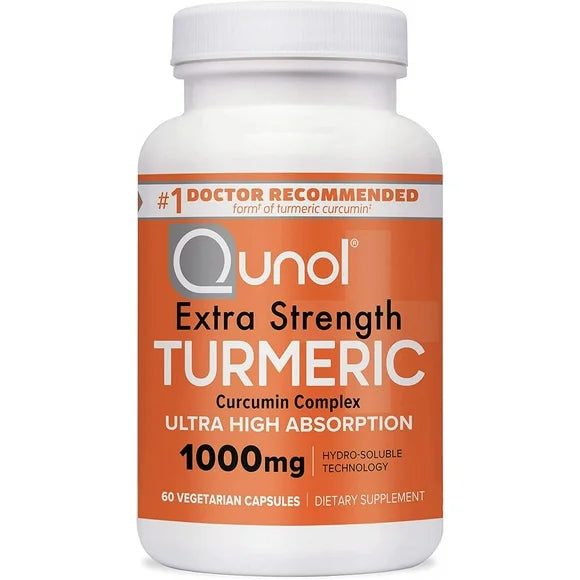Turmeric Curcumin 1000mg 60 Veggie Capsules U47362