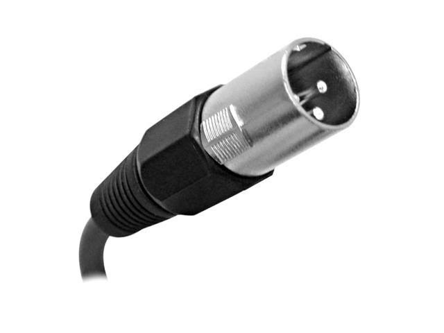 8 Pack Black XLR Microphone Cables M3183