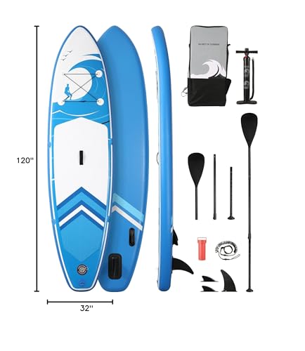 Stand Up Paddle Board 6 inches Thick with Carry Bag P166
