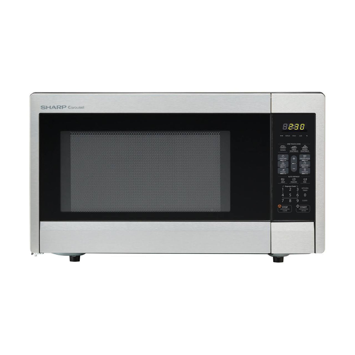 Countertop Microwave Oven 1.1 CU. FT. 1000W Stainless Steel M6663