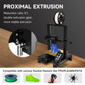 FDM 3D Printer with Dual-gear Extruder PEI Magnetic Platform Auto-Leveling D54014