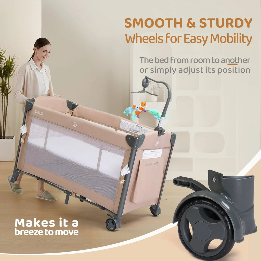 Folding Bedside Bassinet Co-Sleeper Z3414