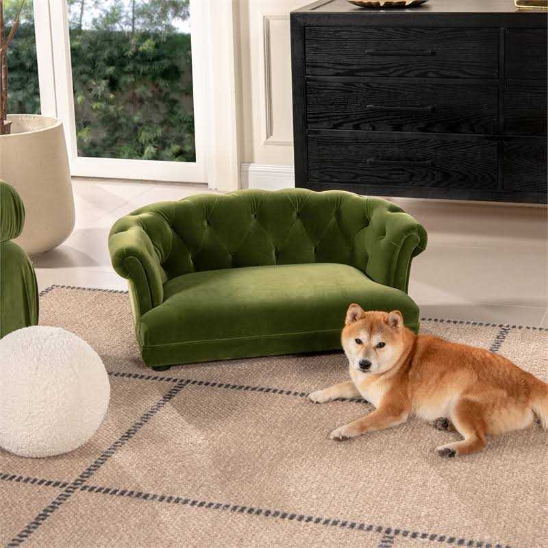 Chesterfield Dog Sofa Bed J588
