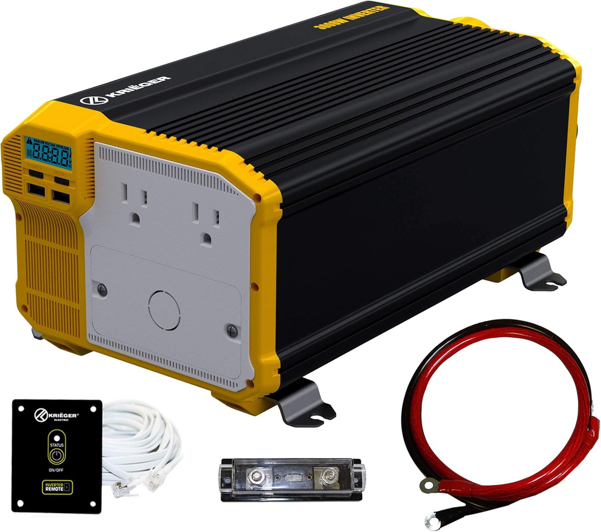 3000 Watts 12V to 110V Modified Sine Wave Power Inverter U798
