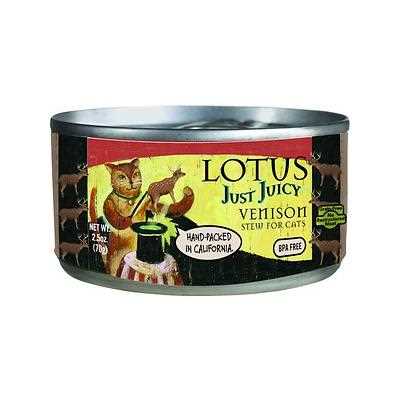 Venison Stew Canned Cat Food 2.5-oz case of 24 T856
