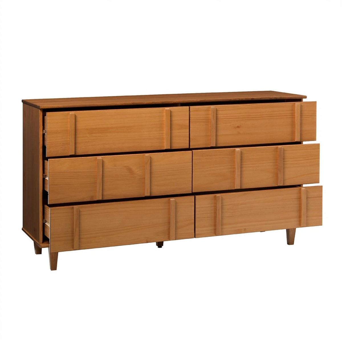 6 Drawer Solid Wood Dresser U452