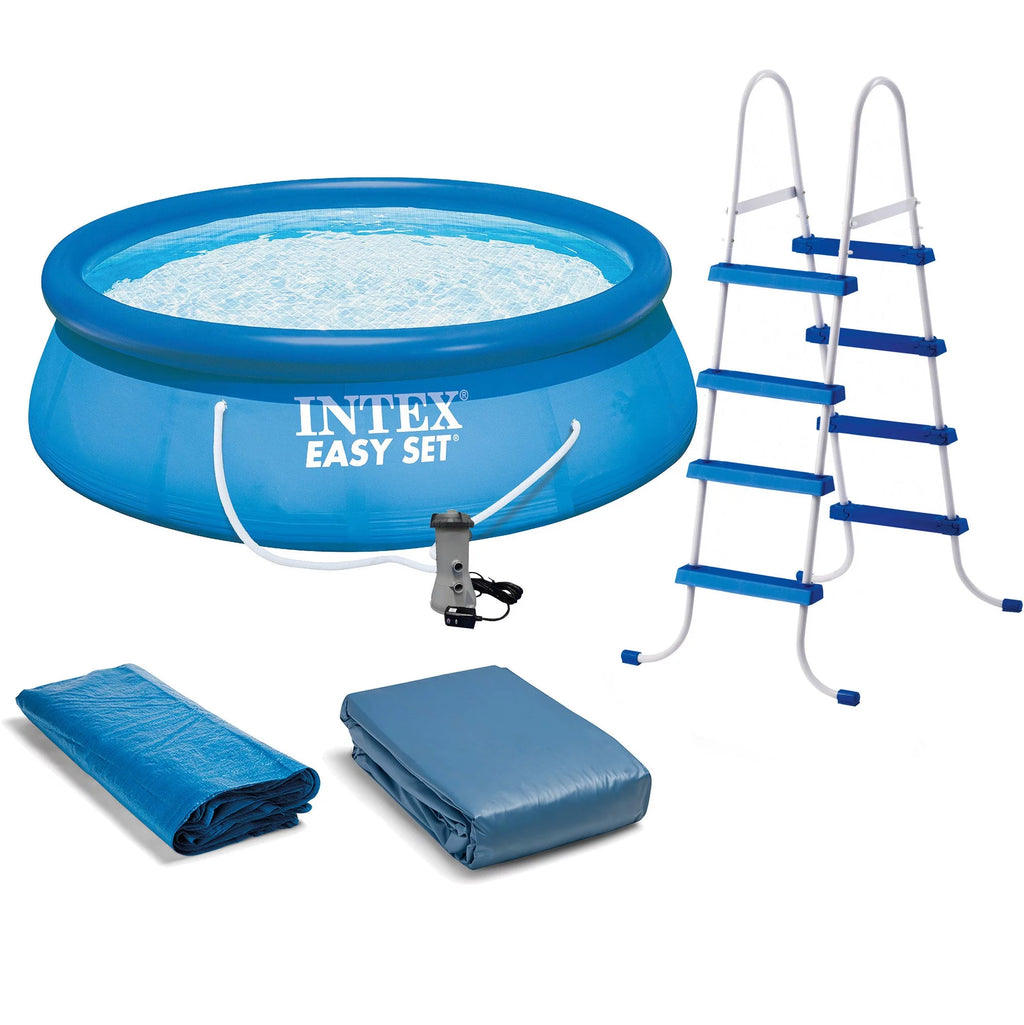 15' x 48' Round Inflatable Above-Ground Pool P4741