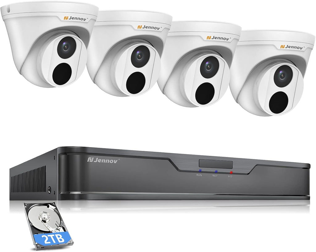 4K PoE Security Camera System with 2TB Hard Drive Z480972