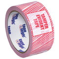 Security Tape, Tamper Evident, 3x22 x 110 yds, Red/White, 24/Case K686