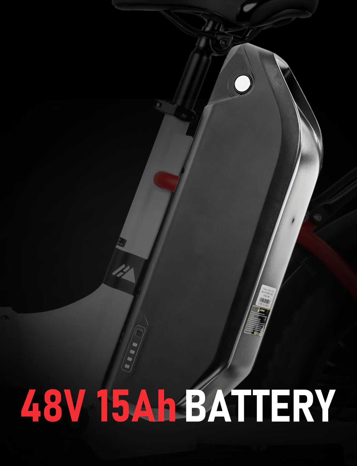 750W Folding Electric Bike 48V 15Ah Fat Tire I866875