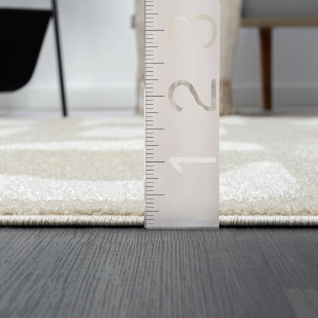 6 x 9 Beige Cream Area Rug D54673
