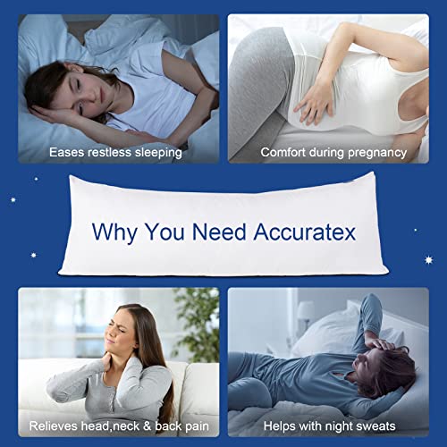 King Size Set of 2 Memory Foam Pillow O95407