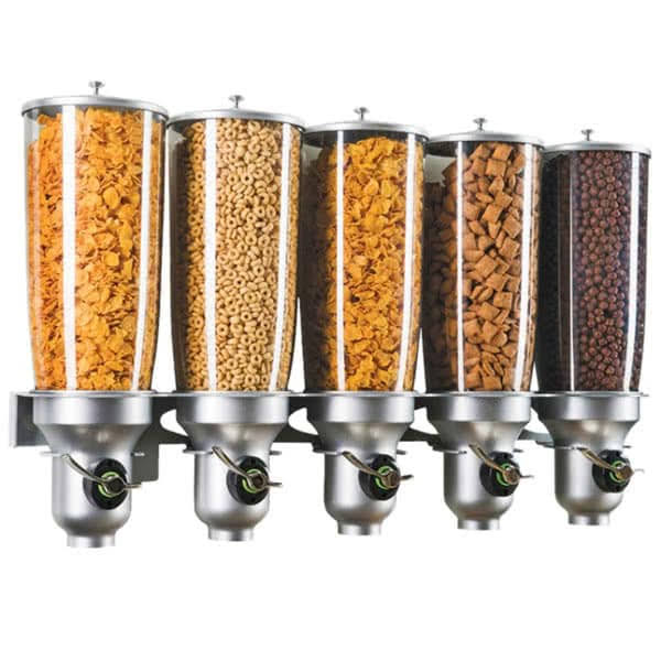 Pentadruple Canister Cereal Dispenser V231