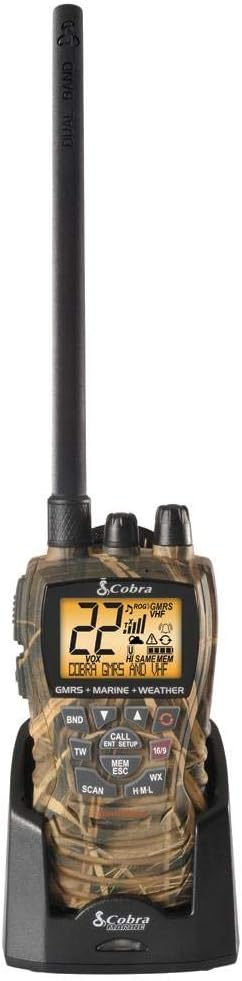 Floating Handheld VHF Radio 6 Watt Submersible Grey K36680