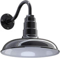 Gooseneck Barn Light 16 Gooseneck Black H580