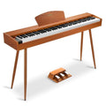 88 Key Weighted Hammer Action Digital Piano with Triple Pedal M727
