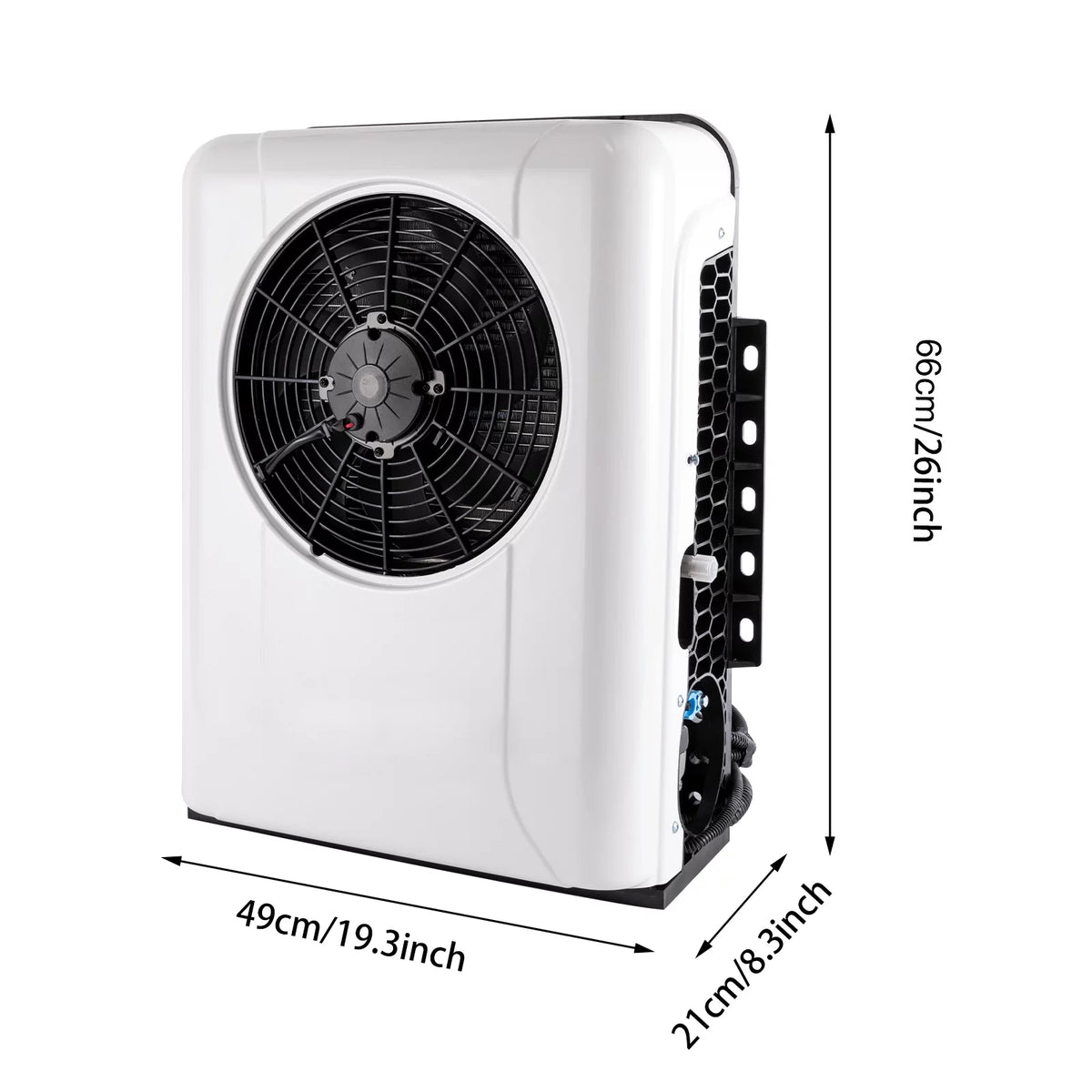 24V Truck Cab Air Conditioner Split AC Kit Y51517