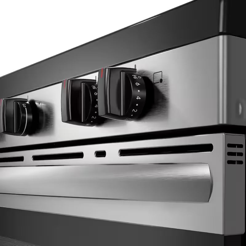 5 Element Freestanding Electric Range in Stainless Steel Q973093