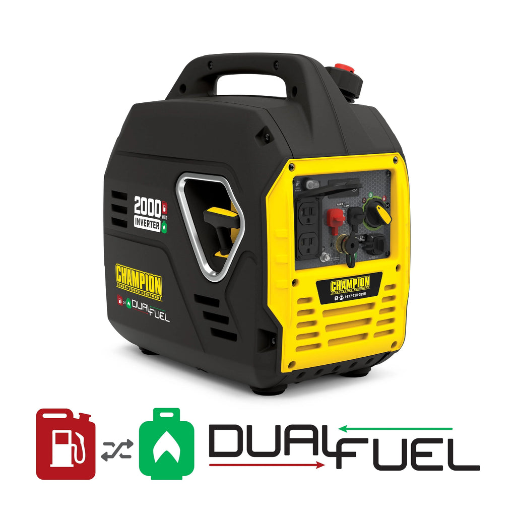 2000 Watt Dual Fuel Inverter Generator C942
