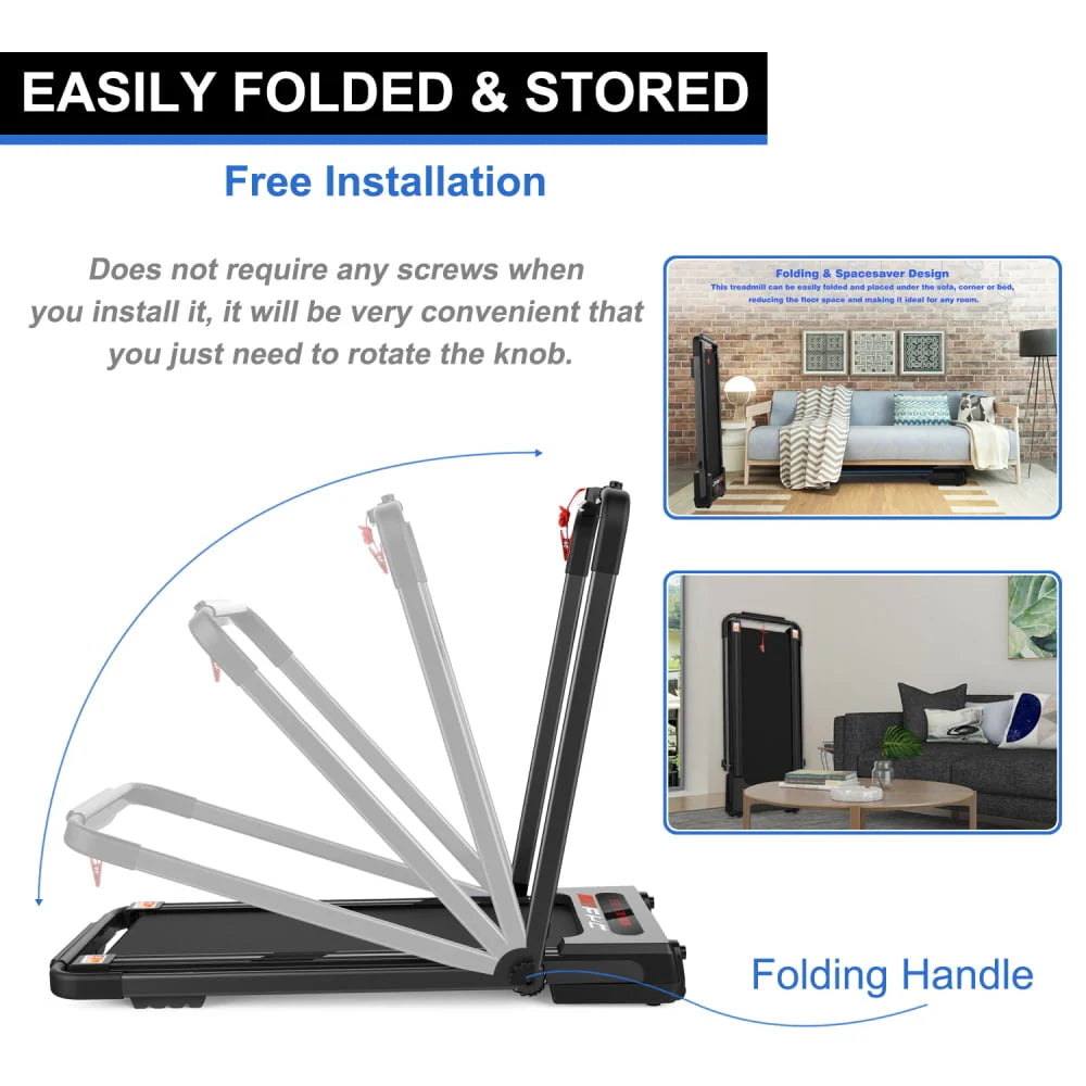 Folding Incline Electric Treadmill 2.5HP X212122