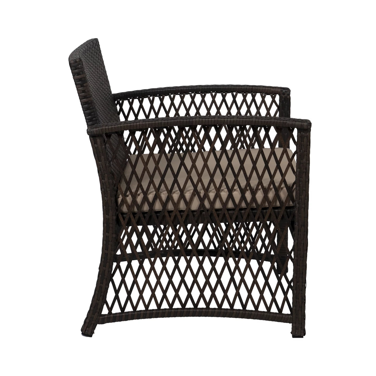 3 Piece Wicker PE Rattan Patio Bistro Set M828