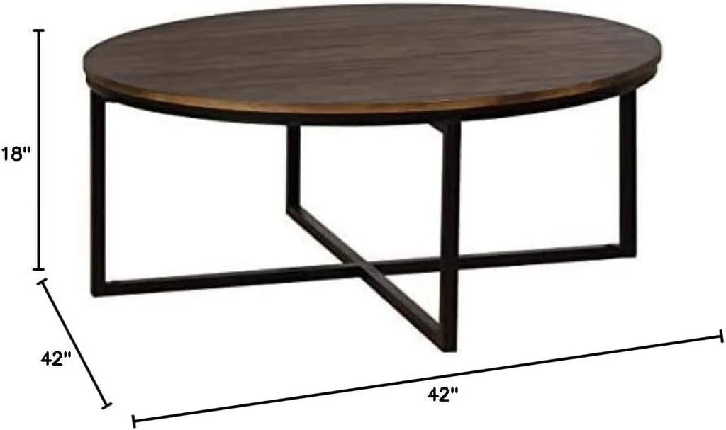 Round Wood Coffee Table F5671