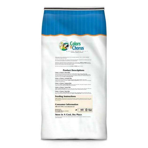 Blue Seal Colors 'n Chorus Diet Bird Food Y36629
