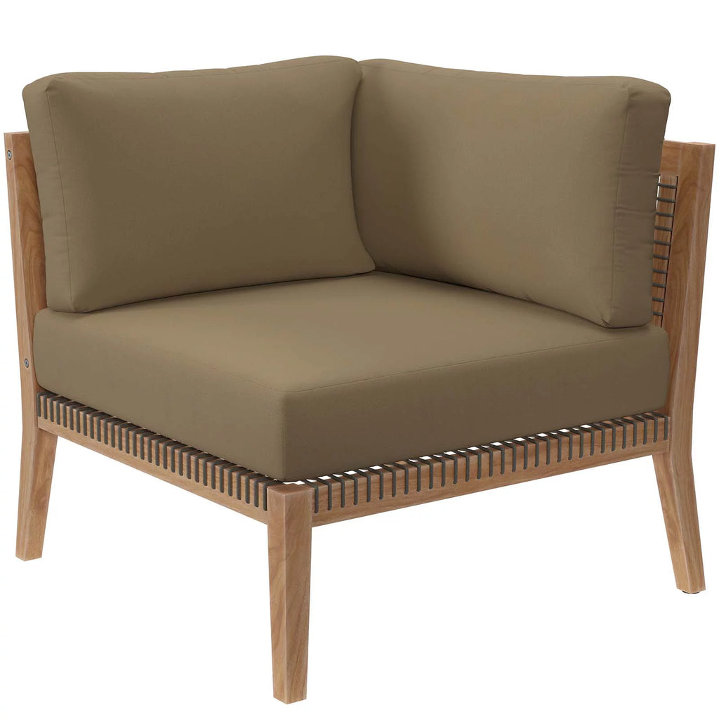 Teak Wood 6-Piece Sectional Sofa D33324