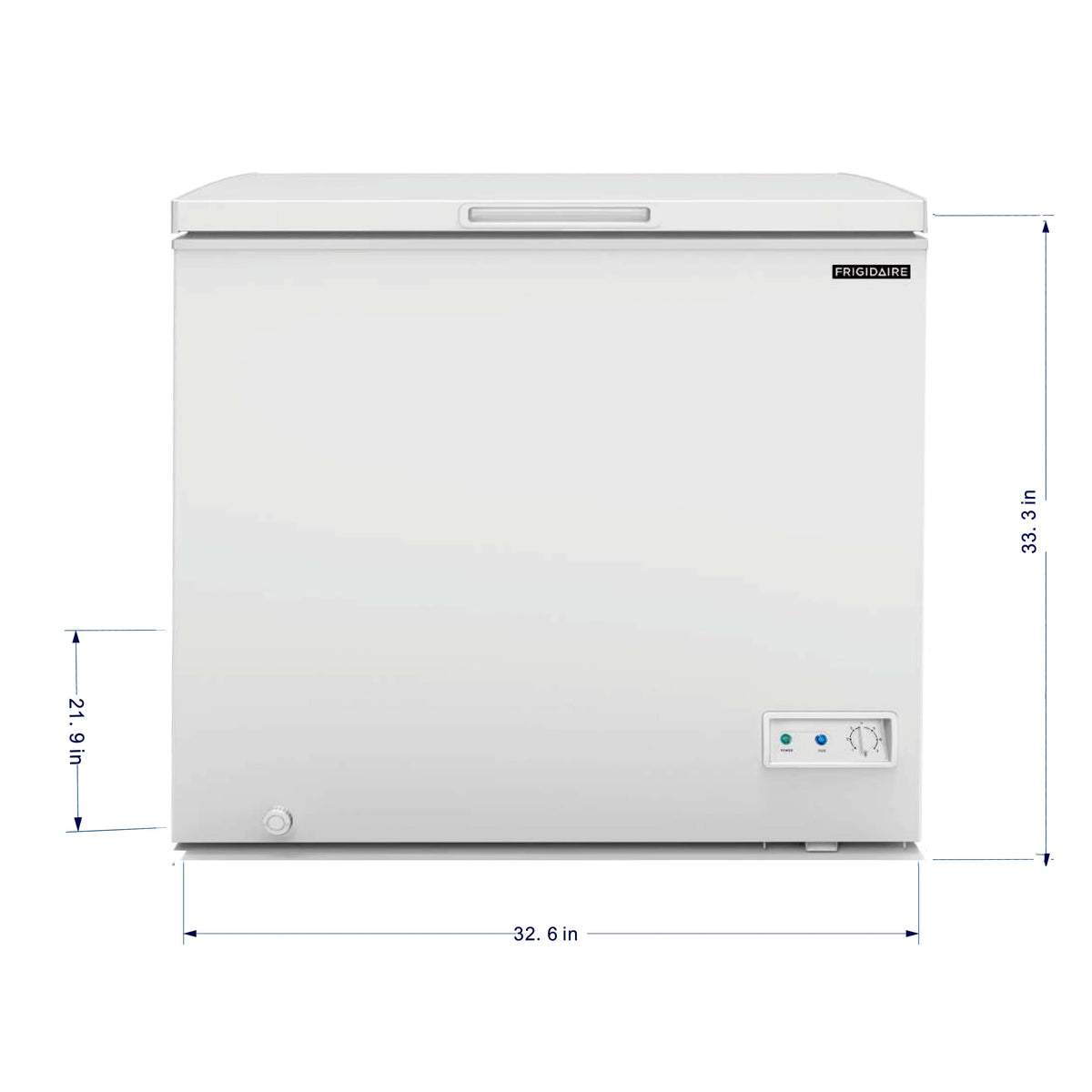 7.0 Cu. ft. White Chest Freezer N238130