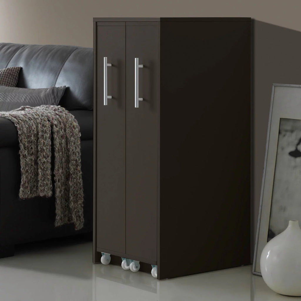 Brown Media Storage Cabinet J535295
