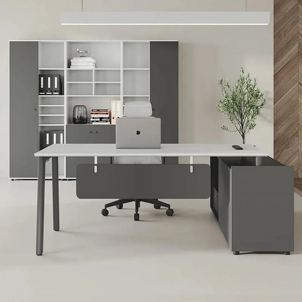 Black Adjustable Height Desk O86969