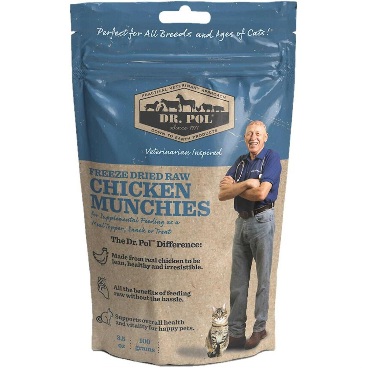 Freeze Dried Cat Treat and Meal Topper Q93069