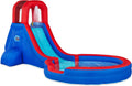 Inflatable Single Ring Water Slide Park with Air Pump U30421