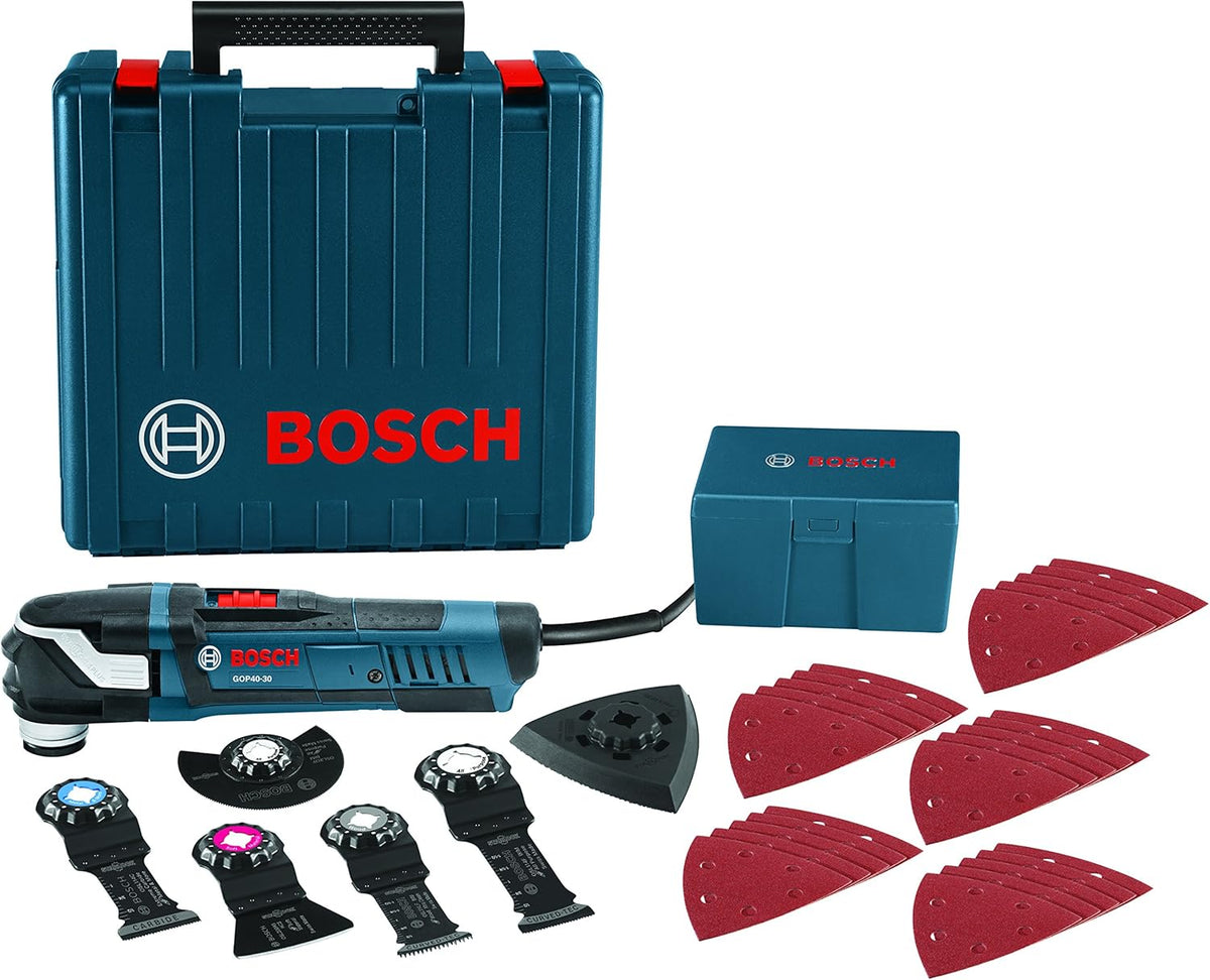 4.0 Amp Oscillating MultiTool Kit with 32 Accessories and Case L91394