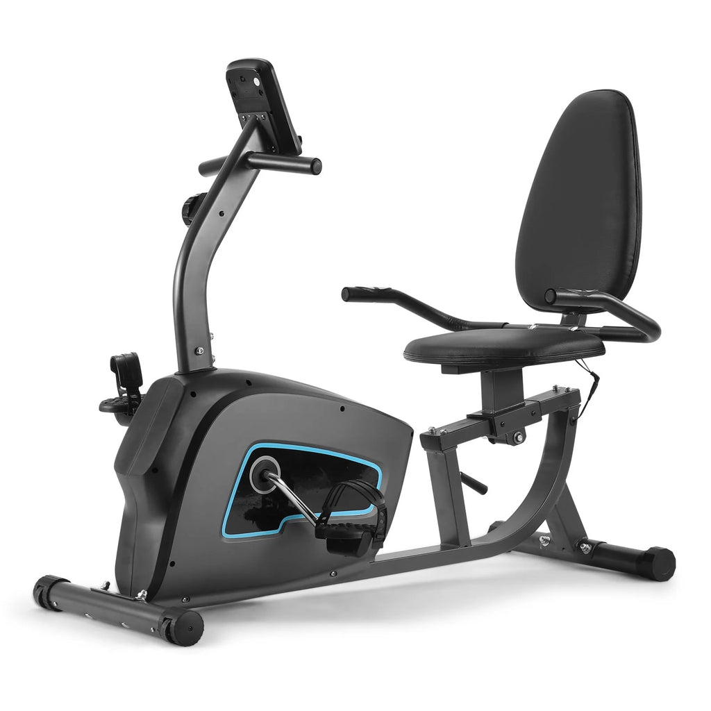 Indoor Recumbent Exercise Bike with Adjustable Seat H270782