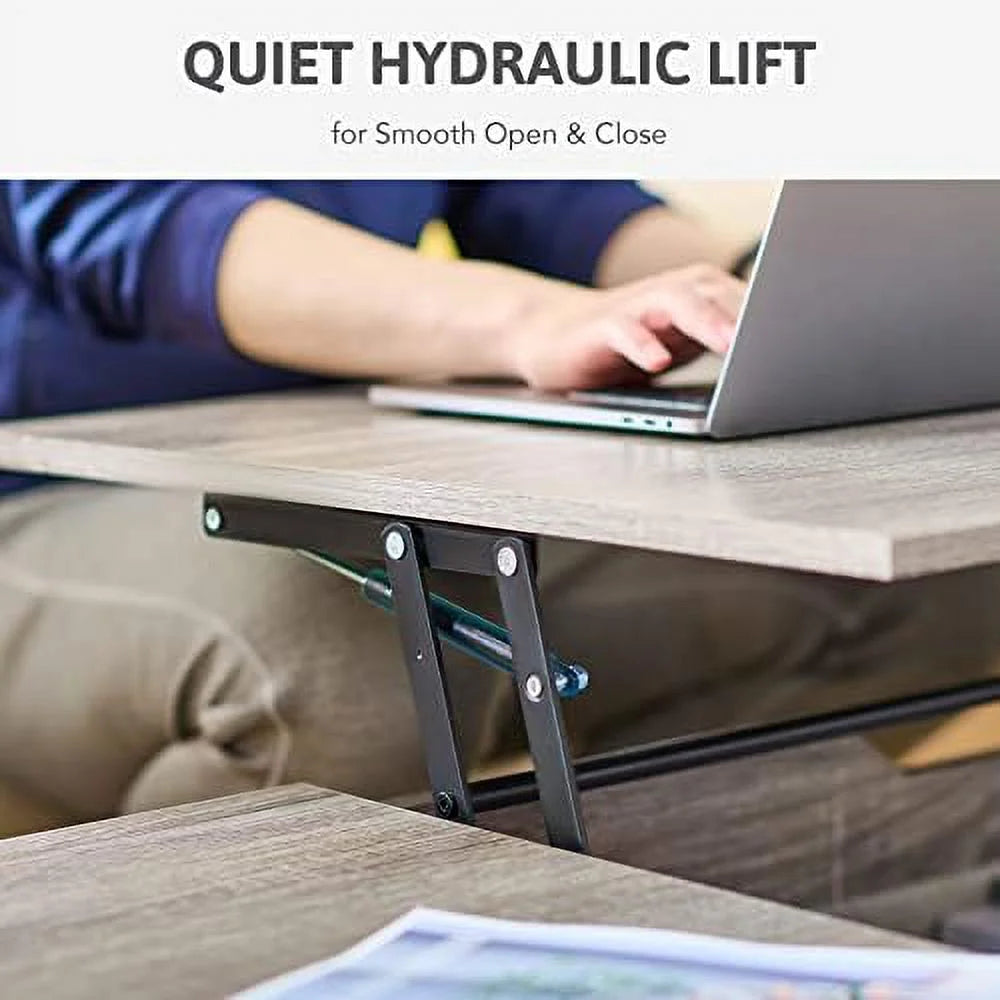 Lift Top Coffee Table with Hidden Storage J162