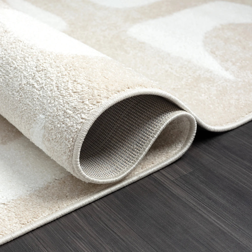 6 x 9 Beige Cream Area Rug D54673
