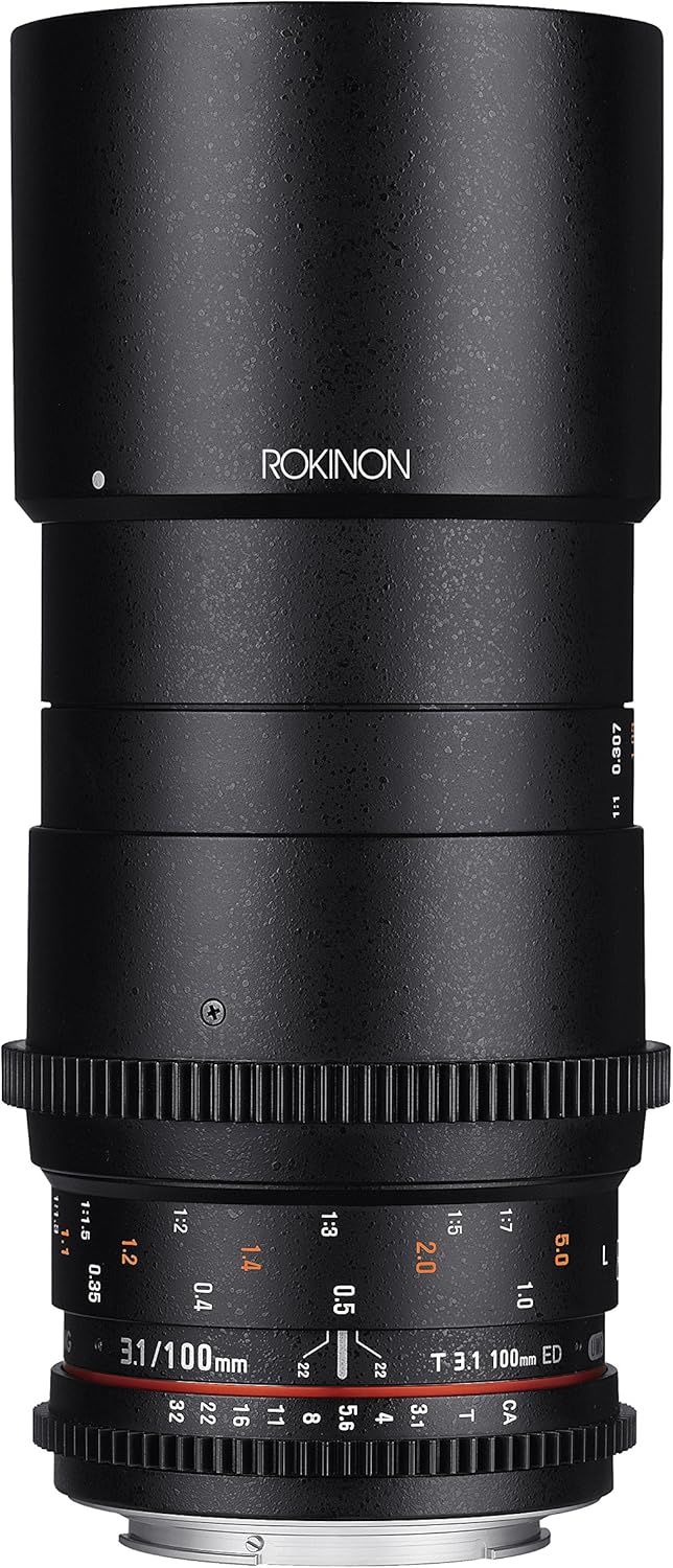 100mm T3.1 Full Frame Telephoto Macro Cine Lens A65559