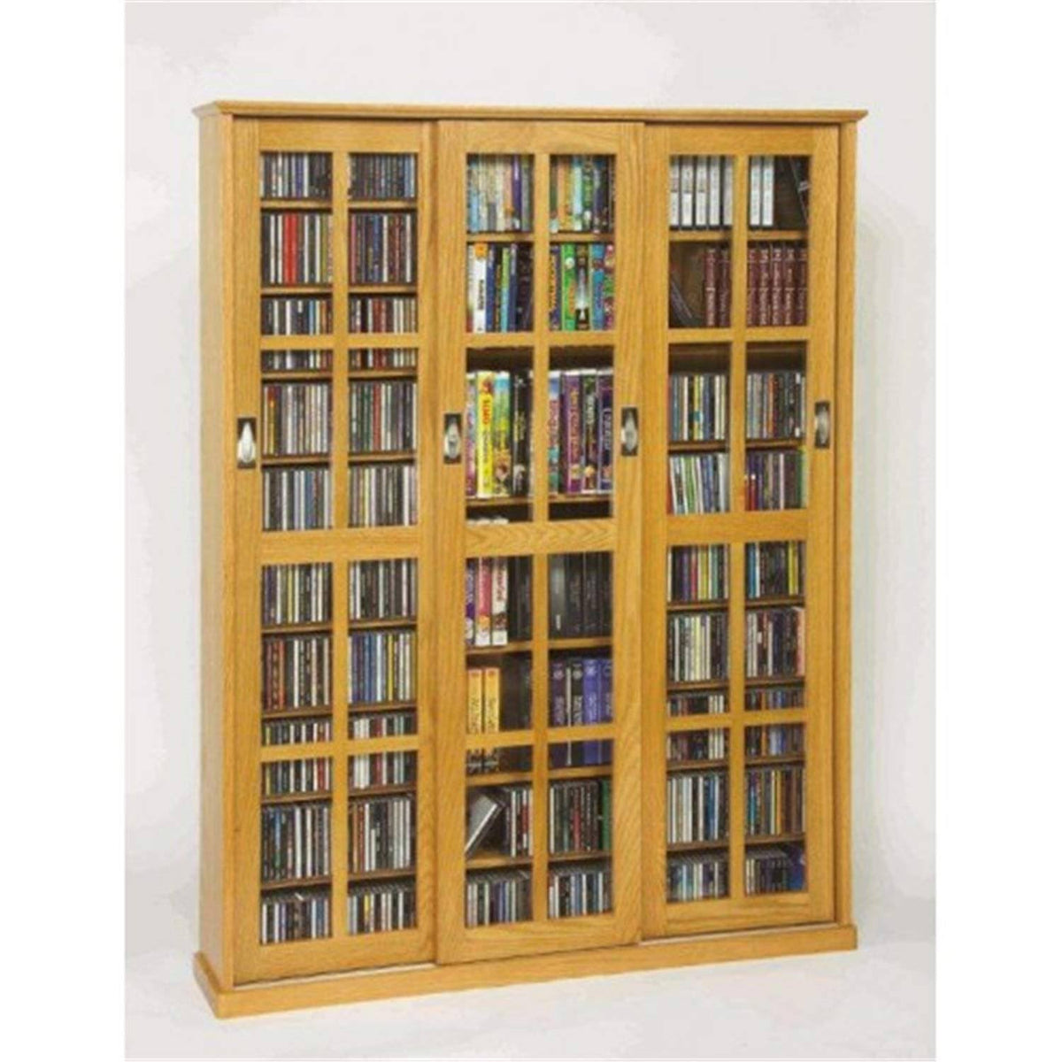 Oak Multimedia Wall Cabinet P53287