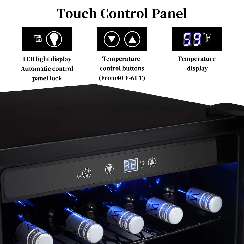 4.4 Cubic Feet 145 Can Beverage Refrigerator Glass Door V35227