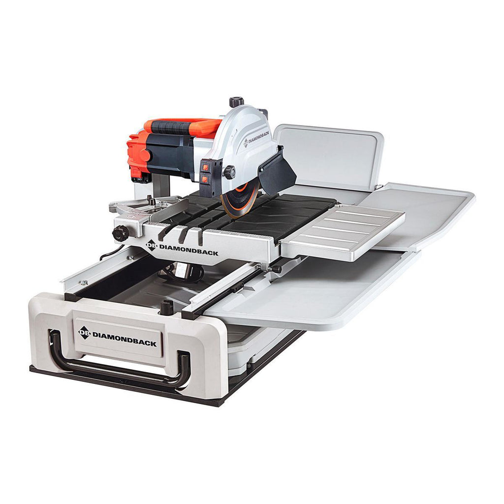 15 Amp 10 in. Wet Tile Saw with Sliding Table M390895
